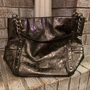 Michael Kors Silver Metallic Tote